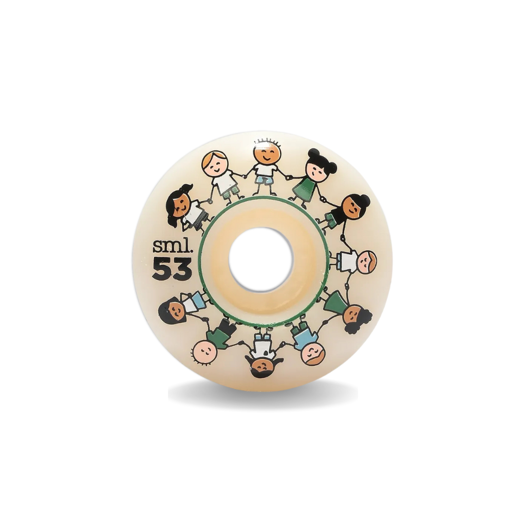 sml. Wheels Small World V-Cut Wide - 53mm/99a