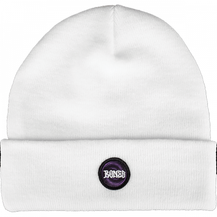 BONES WHEELS Originals Beanie WHITE/PINK