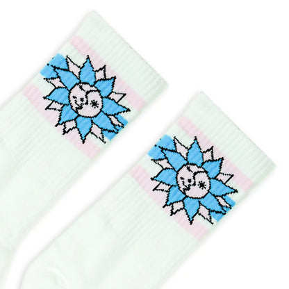 SOCCO Olivia Wardlow Sunshine Roller Skating Crew Socks