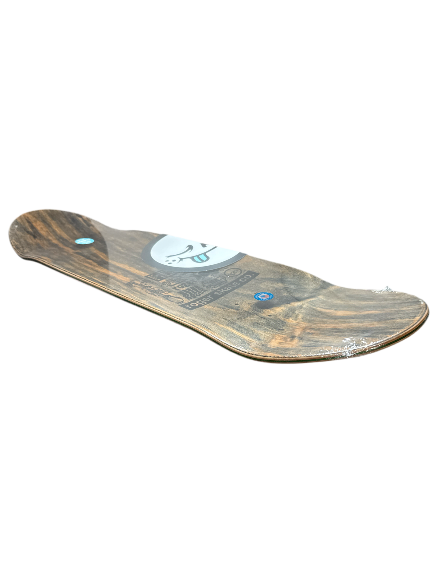 Roger Skate Co. "Half Roger" -  9.125" Oval Shape Skate Deck