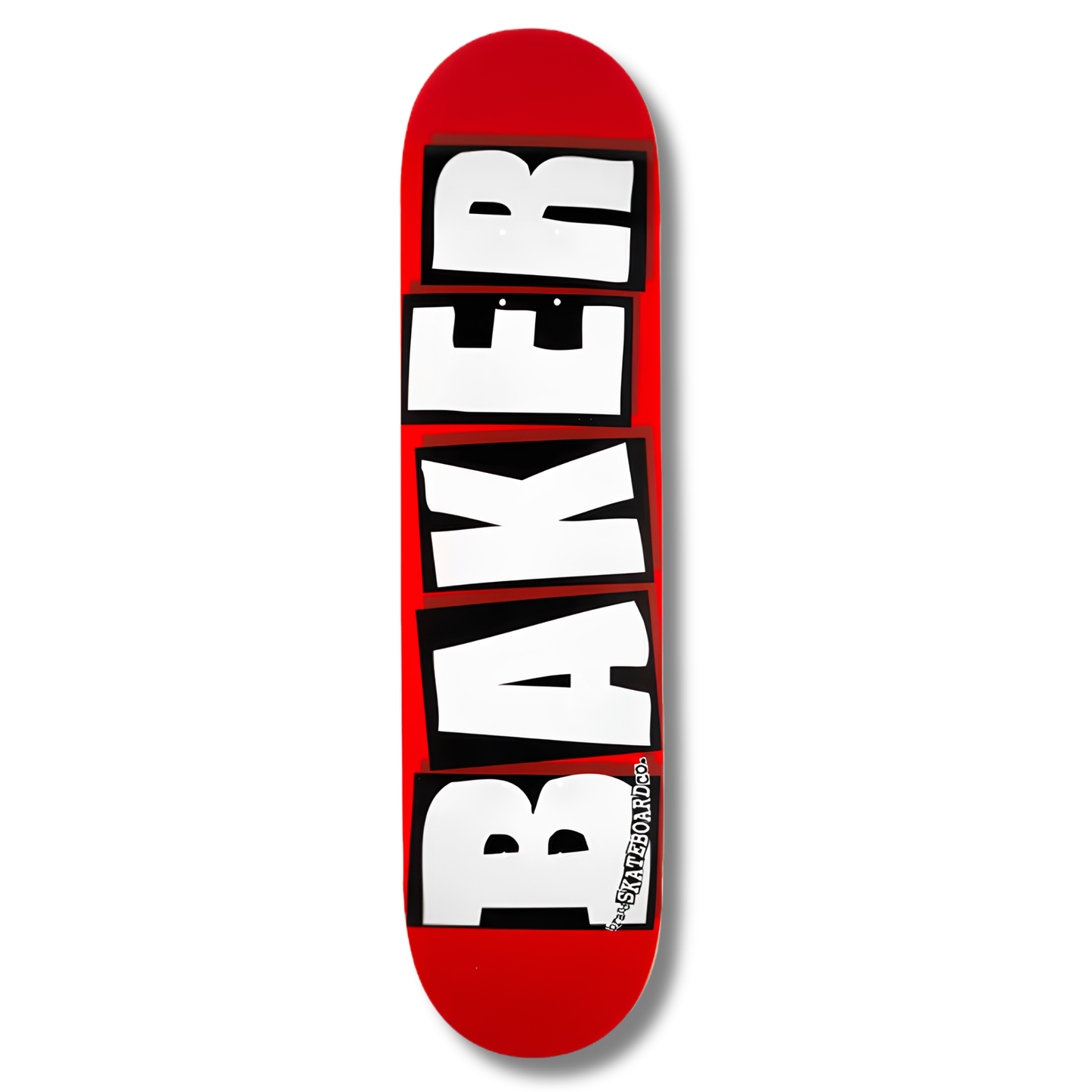 Baker Brand Logo White Deck - 8.5"