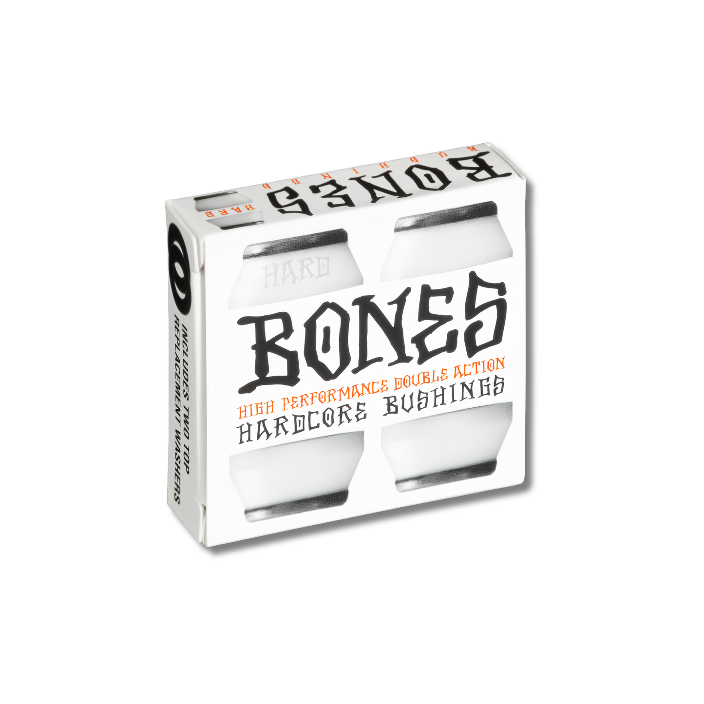 Bones Hardcore Hard Bushings 96a - White/Black (Set Of 4)
