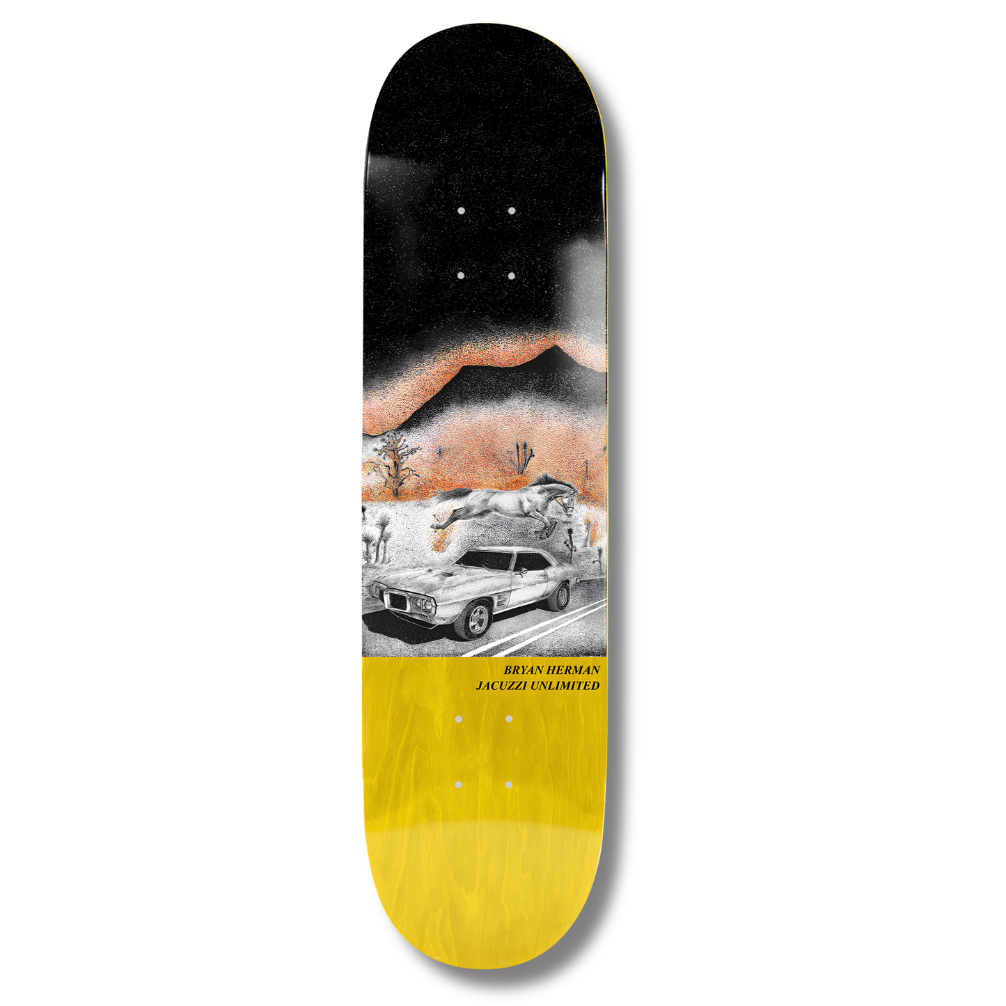 Jacuzzi Unlimited Bryan Herman Guest Board "Firebird" EX7 Deck - 8.25"
