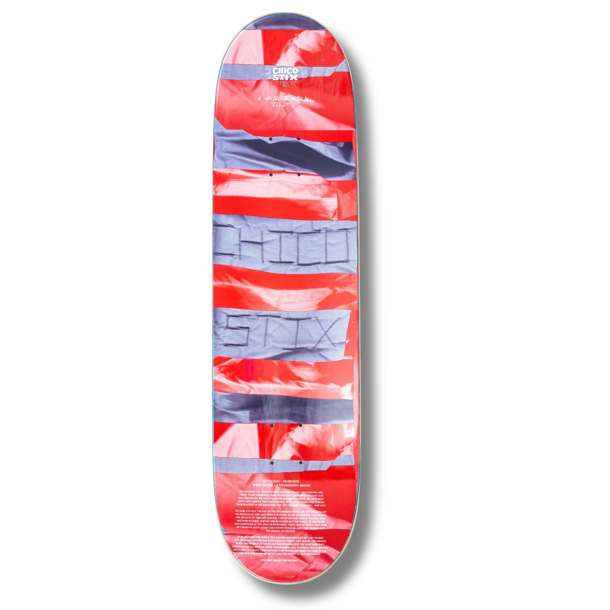 Chico Stix Wolf/Strawberry moon 8.5"