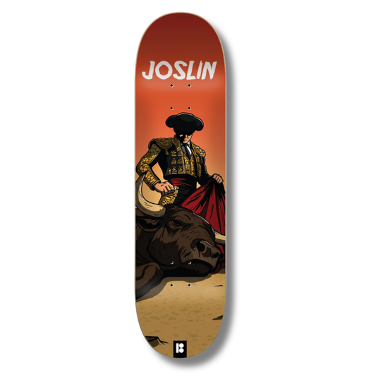 Plan B Chris Joslin "El Toro" Skateboard Deck – 8.25"