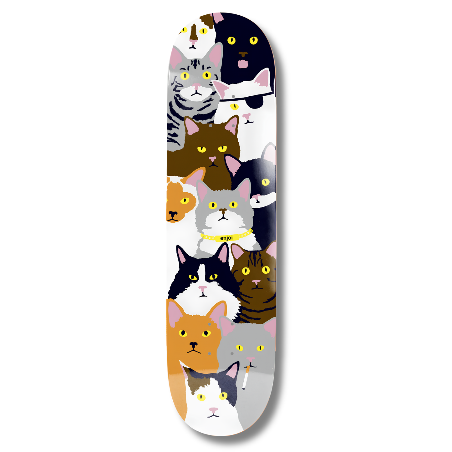 Enjoi "Cat Collage" R7 Deck - 8.0"