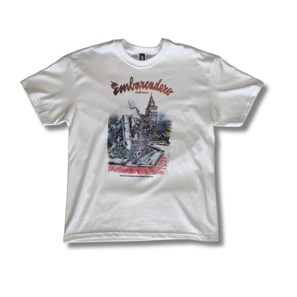 Chico Stix x Swanski EMB4LIFE T-Shirt – White