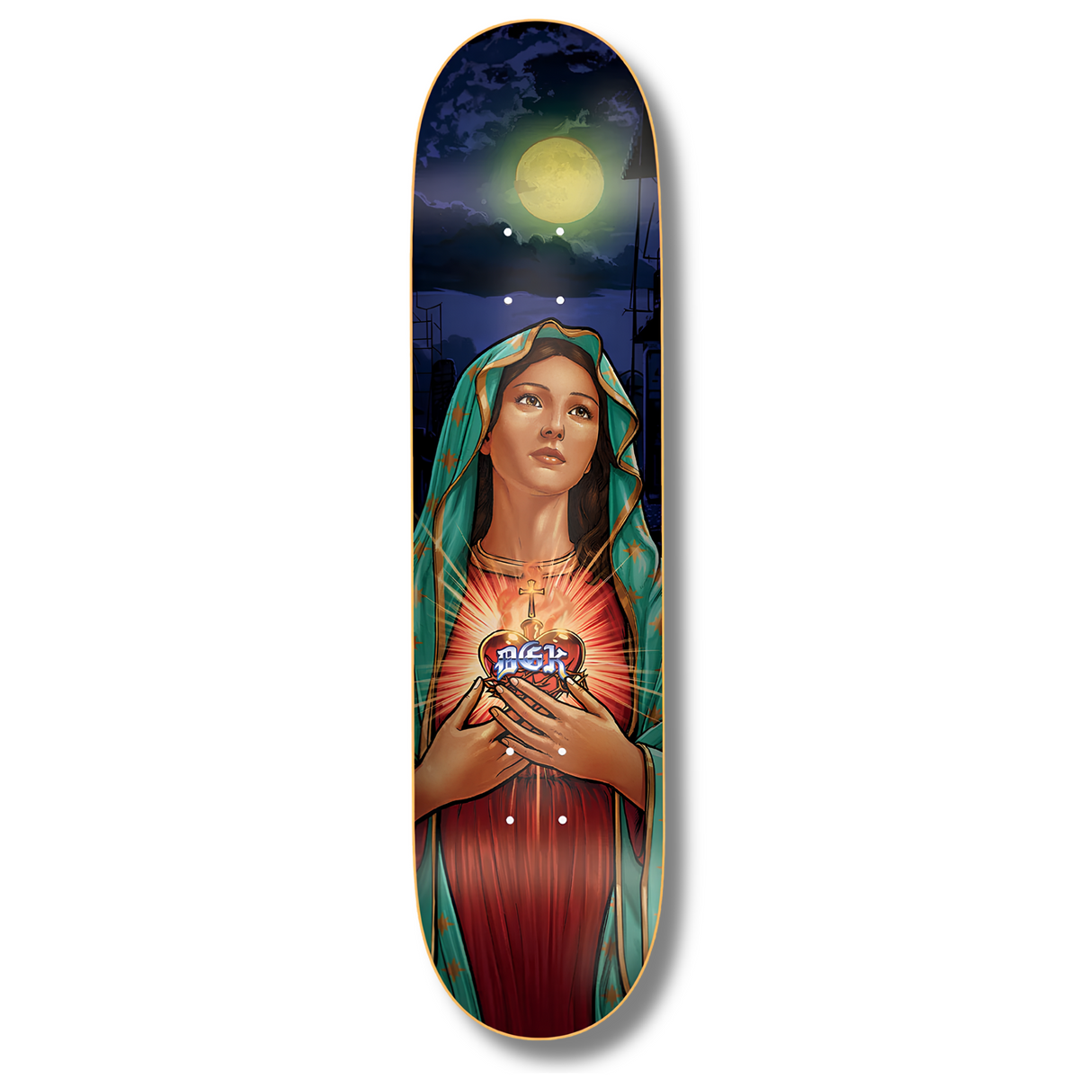 DGK "Save Us" Lenticular Skateboard Deck 8.25