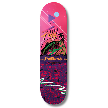 Deathwish Jamie Foy "Piranha" Tabla de skate de doble cola - 8.5"