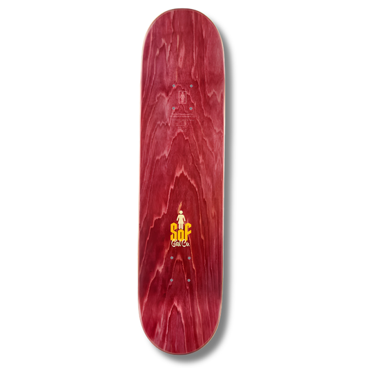 Girl Skateboards Geering Skull of Fame "Freddie Mercury" Deck - 8.0"