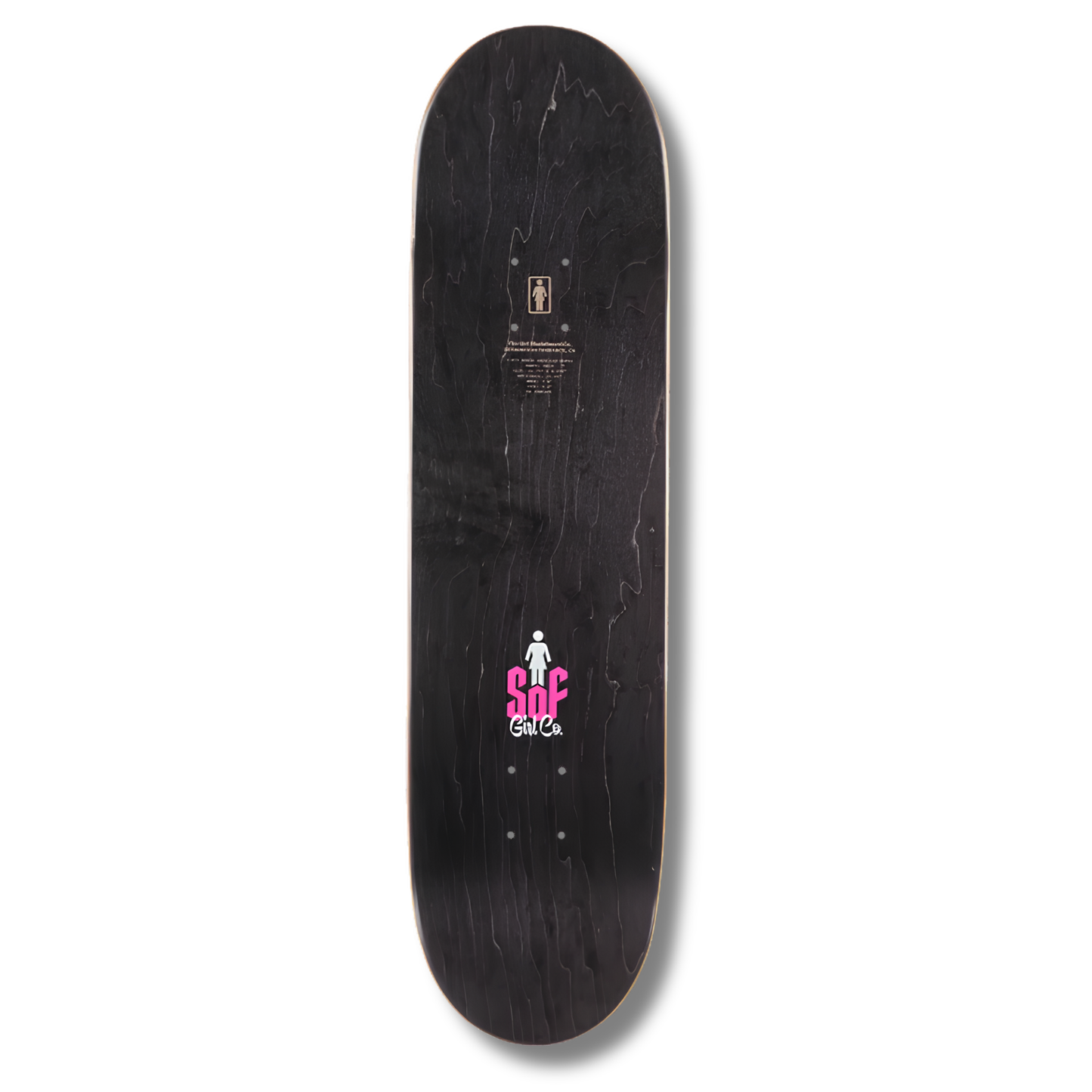 Girl Skateboards Pacheco Skull of Fame "Robert Smith" Deck - 8.375"