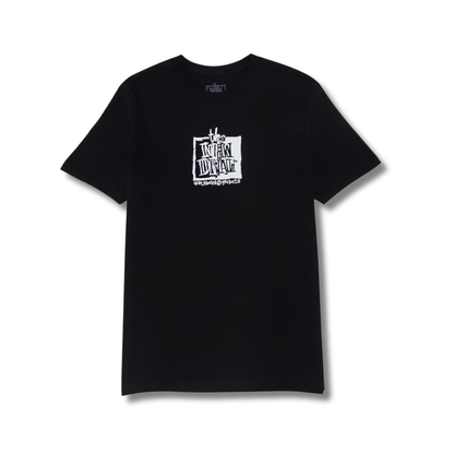 New Deal Apparel T-Shirt Vallely Alien Kurzarm - Schwarz