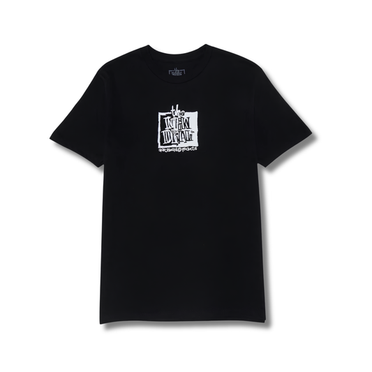 New Deal Apparel T-Shirt Vallely Alien Kurzarm - Schwarz