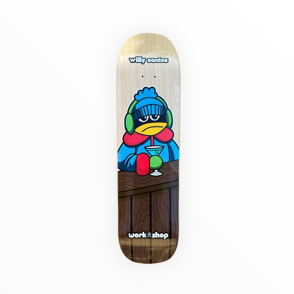 WORKSHOP | “DRINKING PENGUIN” | SHOVEL NOSE V2 |Willy Santos Pro Model - 8.5”