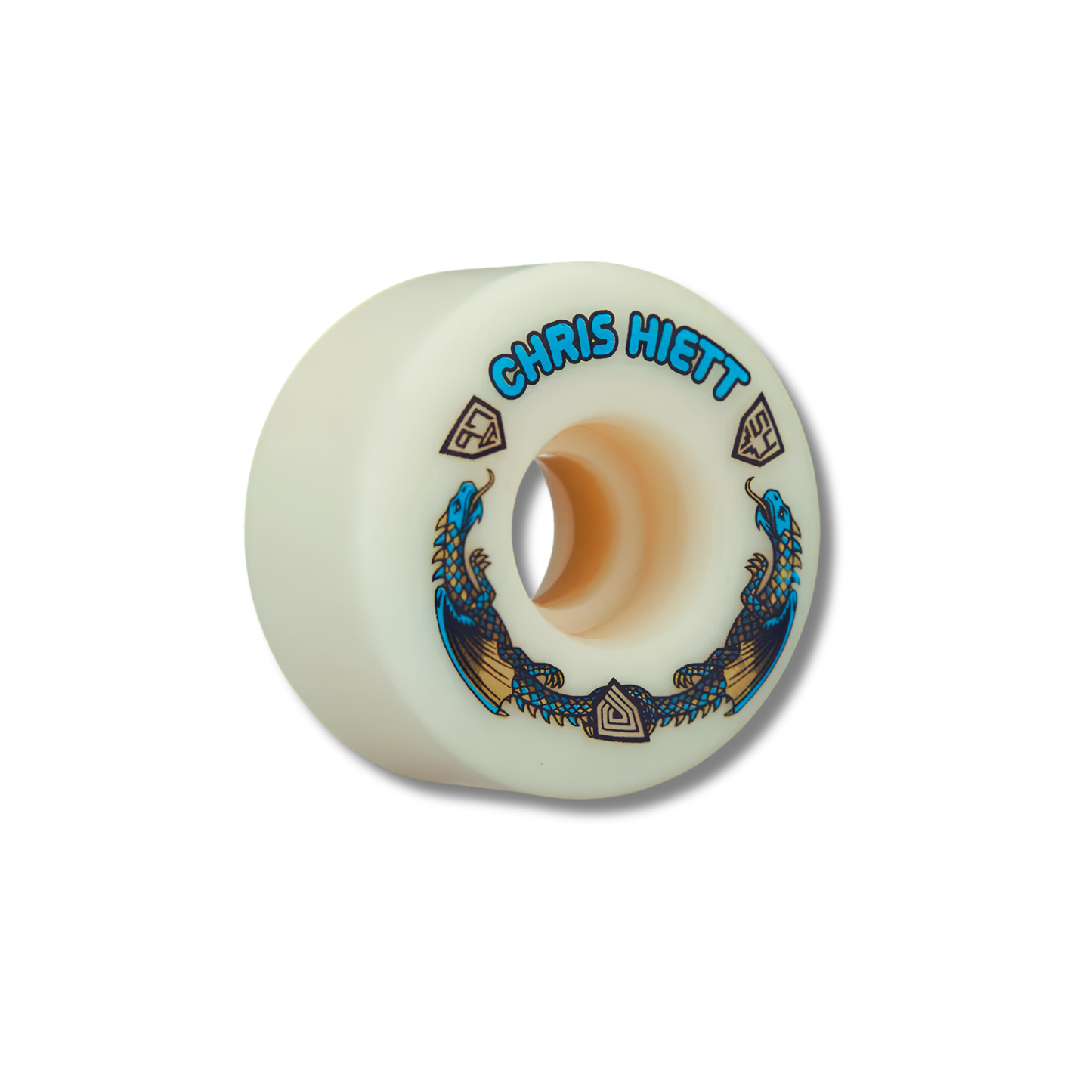 Powell Peralta Chris Hiett V7 Dragon Formula Blue - 54mm/97A