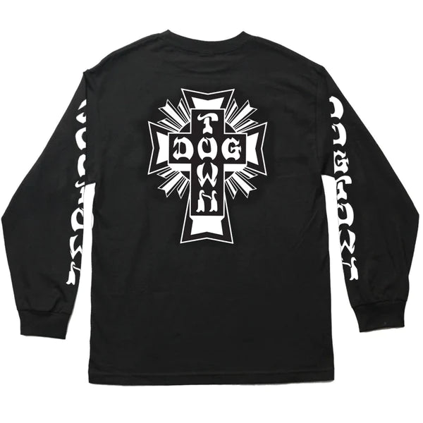 Dogtown Cross Logo Long Sleeve w/ Sleeveprint