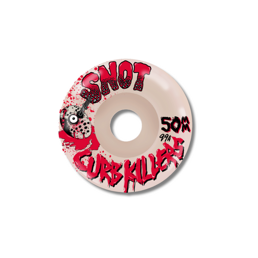 Snot Wheel Co. Curb Killers  White Conical 50mm/99A
