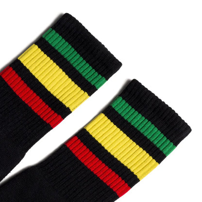 SOCCO Rasta Socks | Black