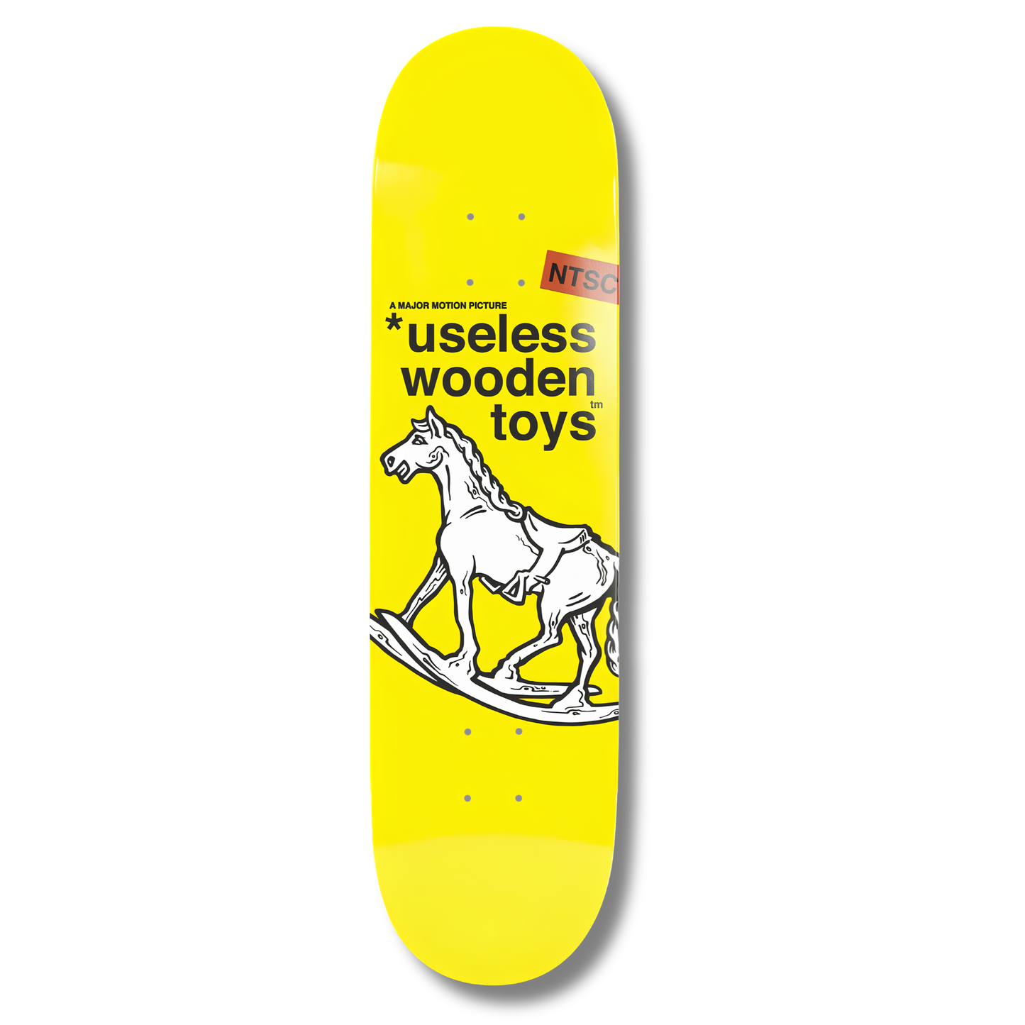 New Deal "Useless Wooden Toys NTSC" Popsicle Deck - 8.5"