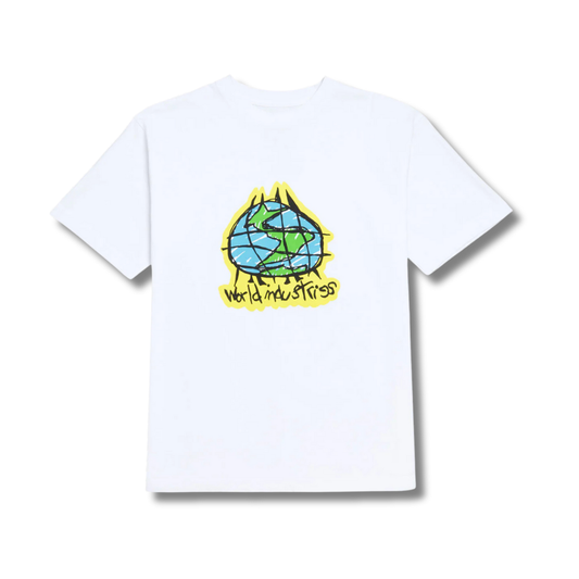 World Industries Heritage "Scribble" S/S T-Shirt (White)