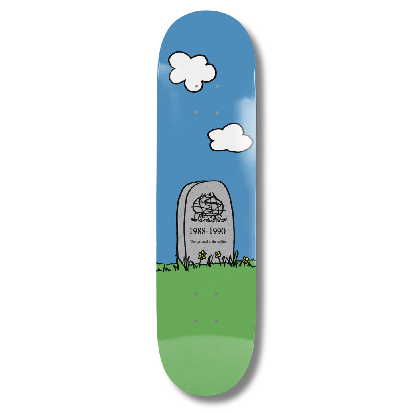 World Industries Heritage "Skateboarding is Dead" Popsicle Deck - 8.5"