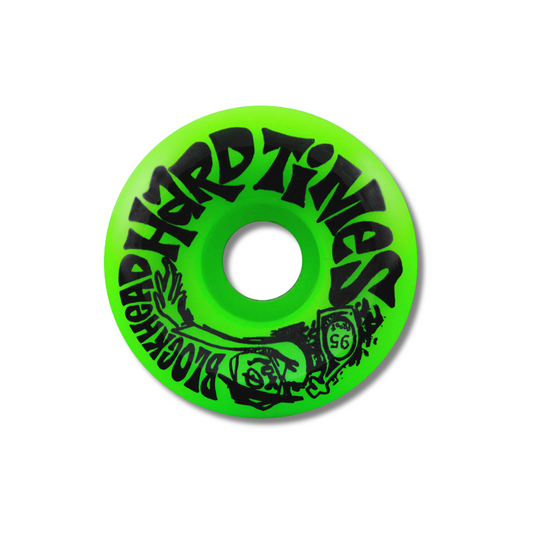 Hard Times wheels 57mm - Green - 57mm/95a