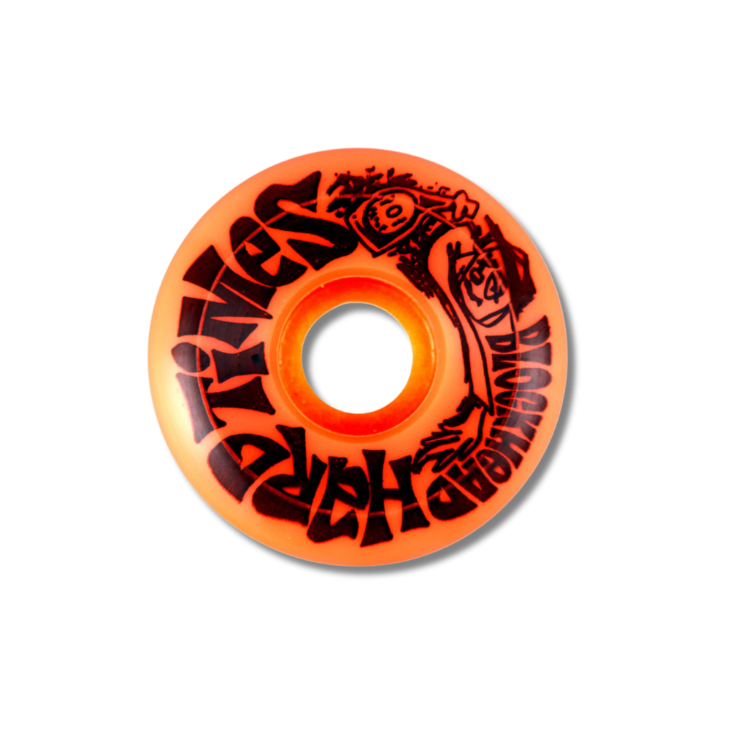 Hard Times wheels 57mm - Orange - 57mm/101a