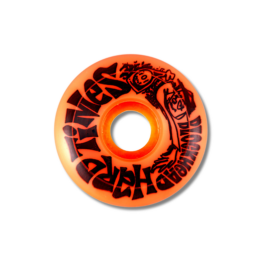 Hard Times wheels 57mm - Orange - 57mm/101a