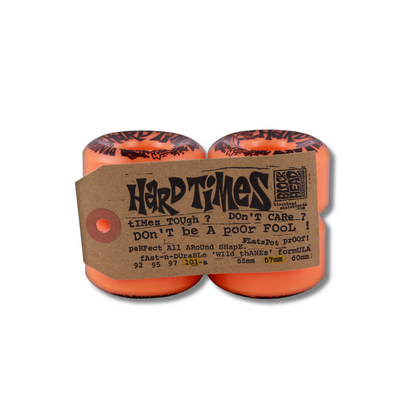 Hard Times wheels 57mm - Orange - 57mm/101a