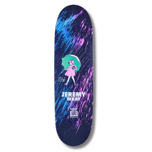Blockhead Jeremy Wray - Rain Girl reissue - original 1993 shape, numbered, “acid rain” assorted print colors (Only 20 made!) = #18