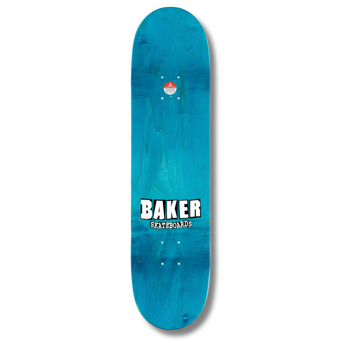 Baker Brand Logo White Deck - 8.5"