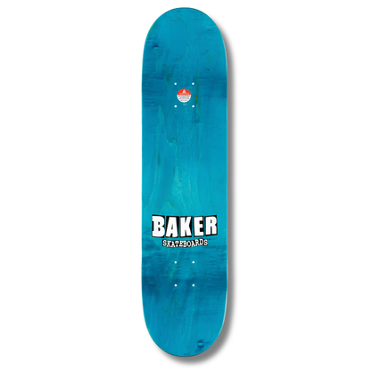 Baker Brand Logo White Deck - 8.5"