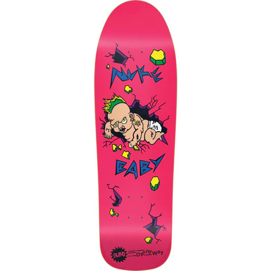 Blind Way Nuke Baby 9.7" Pink Skateboard Deck