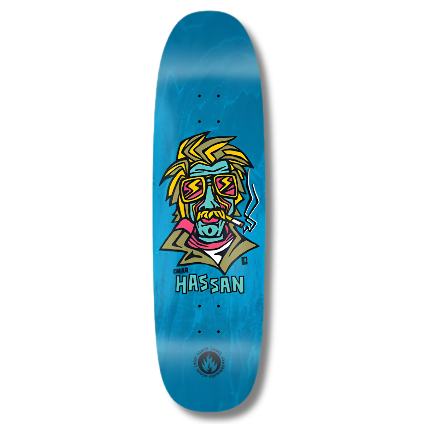 Black Label Omar Hassan “SPECIAL EDITION" 9.25" Black Widow Shape - 9.25"