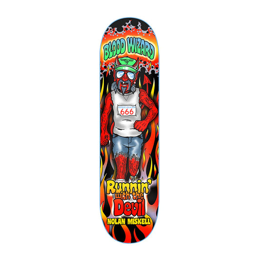 Blood Wizard "Runnin with The Devil" Nolan Miskell Pro-Model - 8.6"