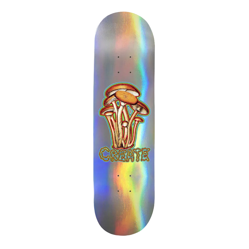 Create Skateboards "Trippy Mushrooms" - 8.375”