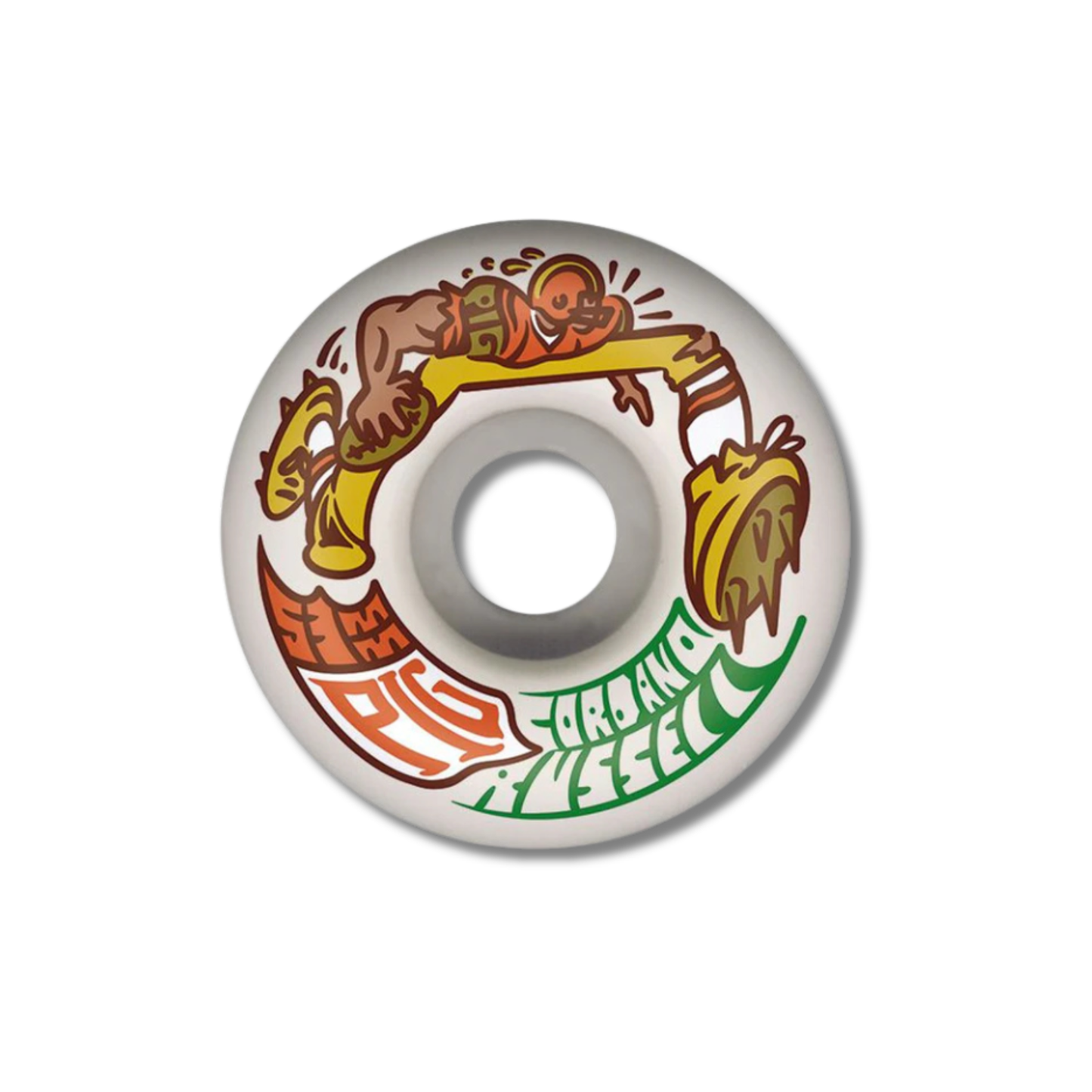 Pig Wheels Cordano Russell "Football" Wheels - 53mm/99a