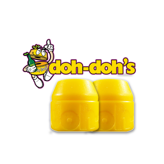 Yellow 92a (med/soft) Doh-Doh's Bushings