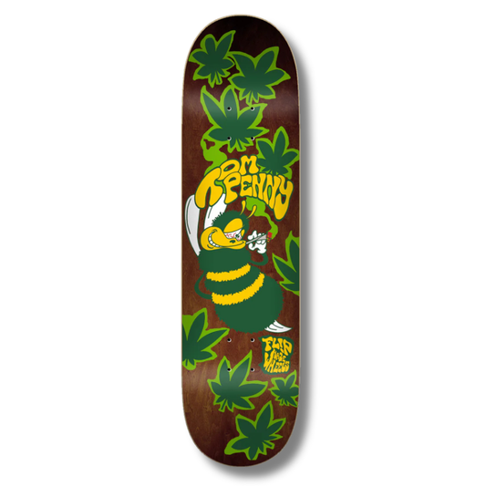 Flip Tom Penny "High in a Haze" Green - 8.25"