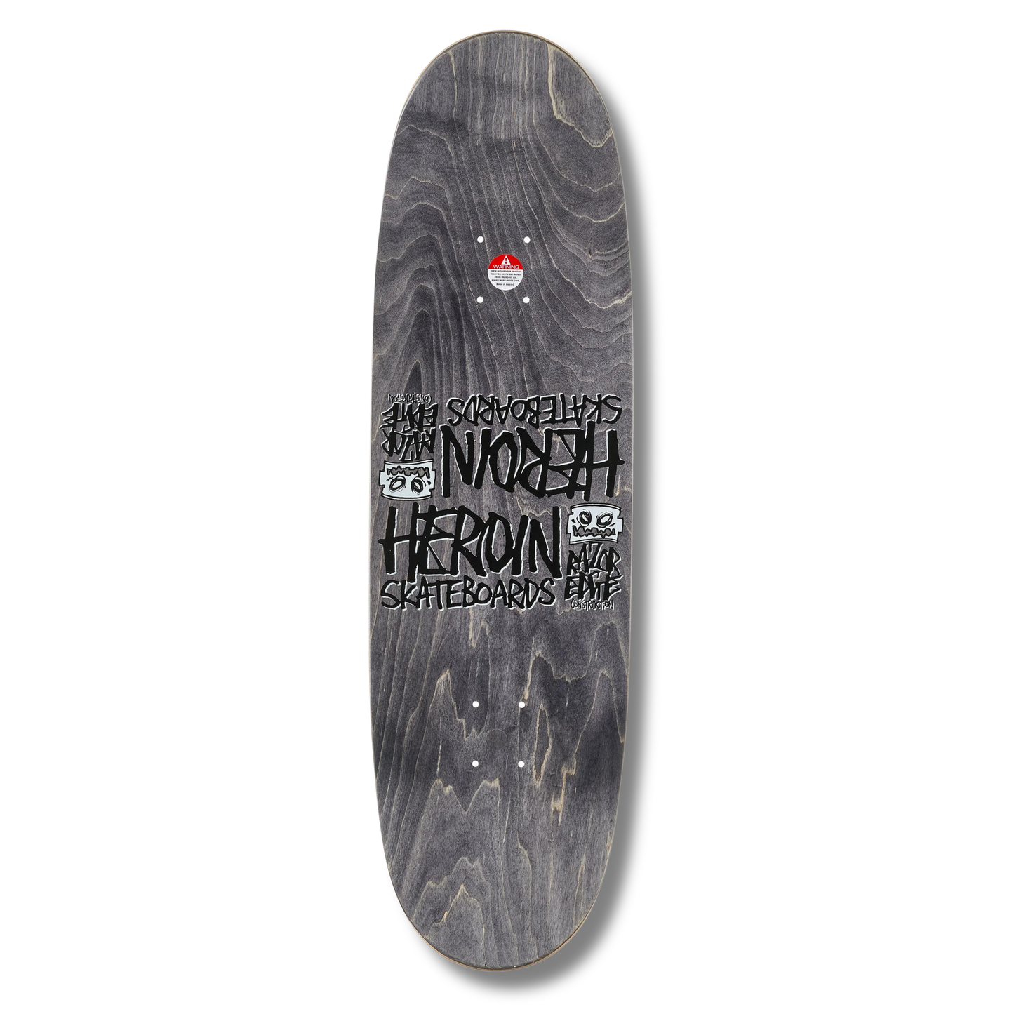 Heroin Team Merged Anatomy Egg Deck - 9.25"