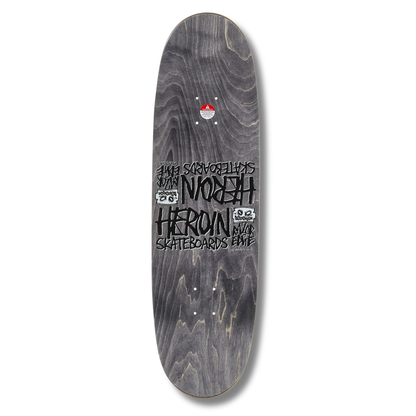 Heroin Team Merged Anatomy Egg Deck - 9.25"