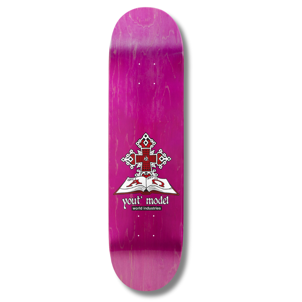 World Industries Jef Hartsel "Yout" Reissue Graphic Modern Popsicle - 8.25"