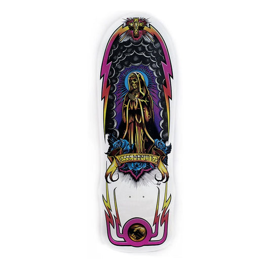 Dogtown Jesse Martinez Guadalupe Handshake 1987 Deck 10" x 30.25" - Full Silver Dip