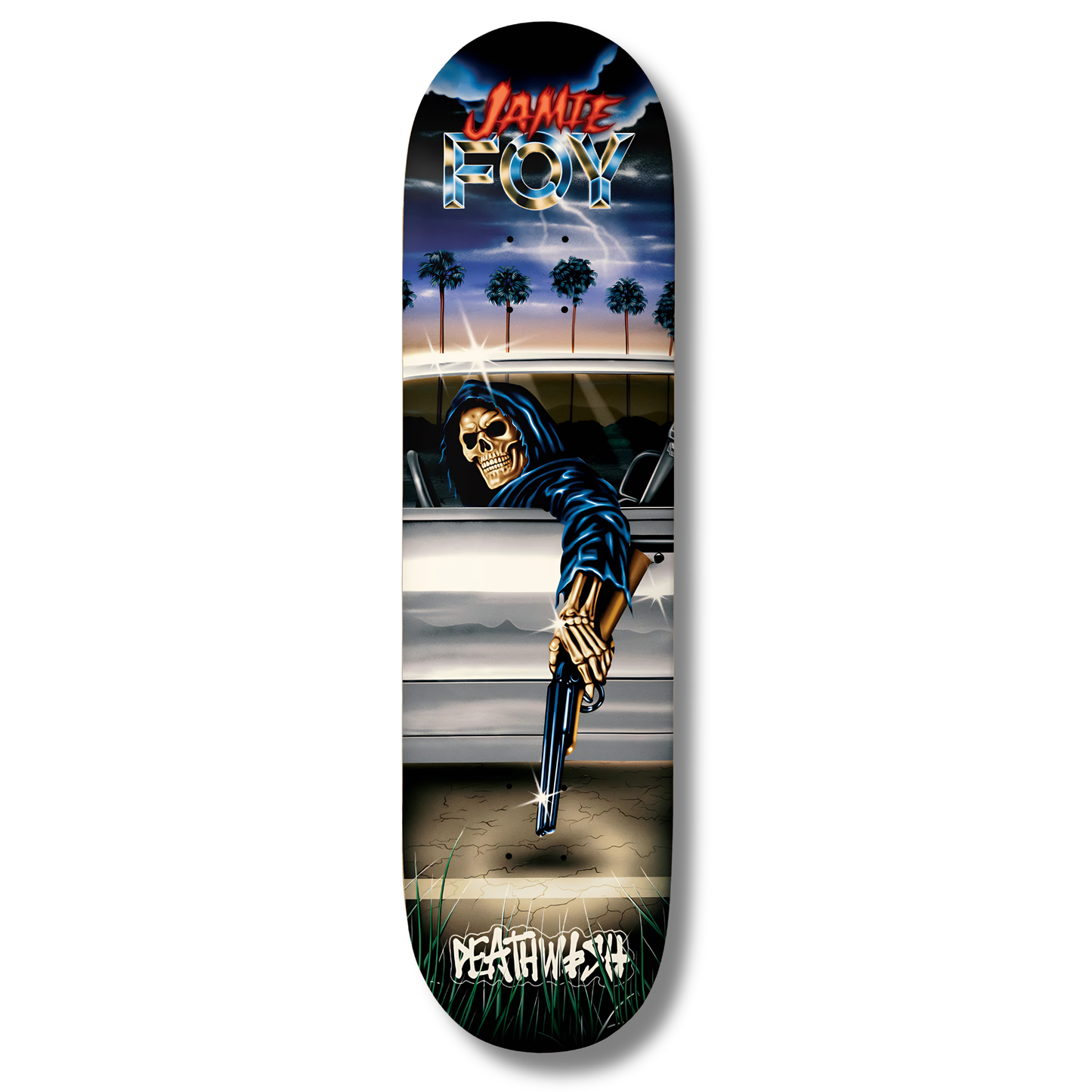 Deathwish Jamie Foy "Samborgini Reaper" Deck - 8.25"
