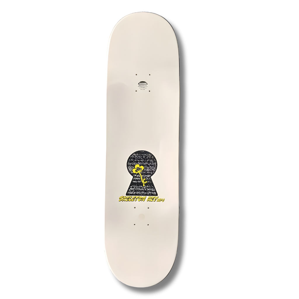 Skeleton Key MFG - "Electric Nathan" Midgette Skateboard Deck - 9.0"