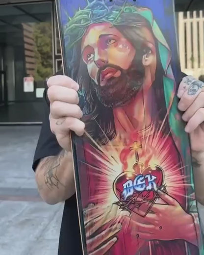 DGK "Save Us" Lenticular Skateboard Deck 8.25