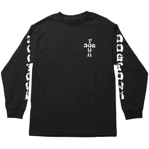 Dogtown Cross Logo Long Sleeve w/ Sleeveprint