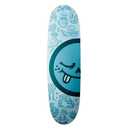 Roger Skate Co. "Half Roger" -  9.125" Oval Shape Skate Deck