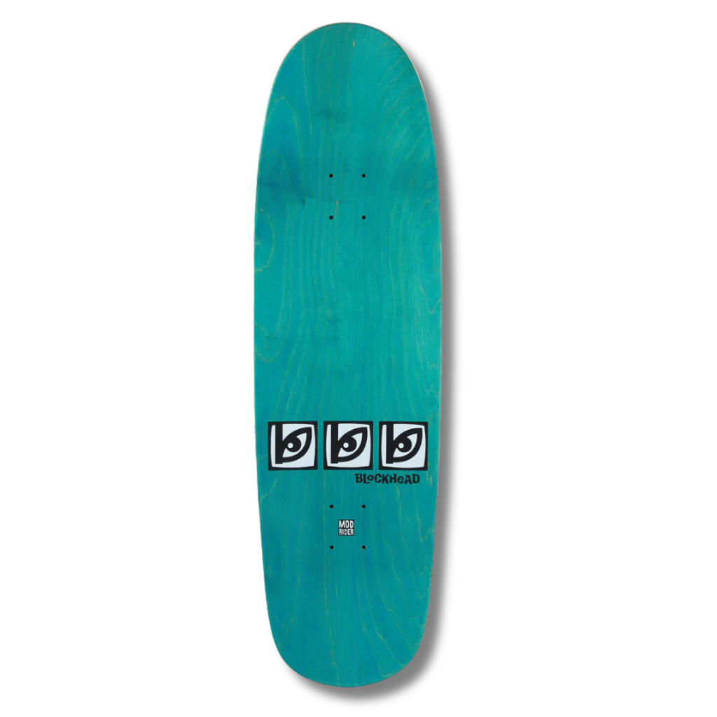 Blockhead Rick Howard Reissue "Skunk" Graphic modern shape(Limited Run!) - 9.5"