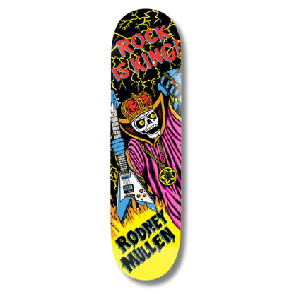 World Industries Heritage Rodney Mullen "Rock is King" Popsicle Deck - 8.5"